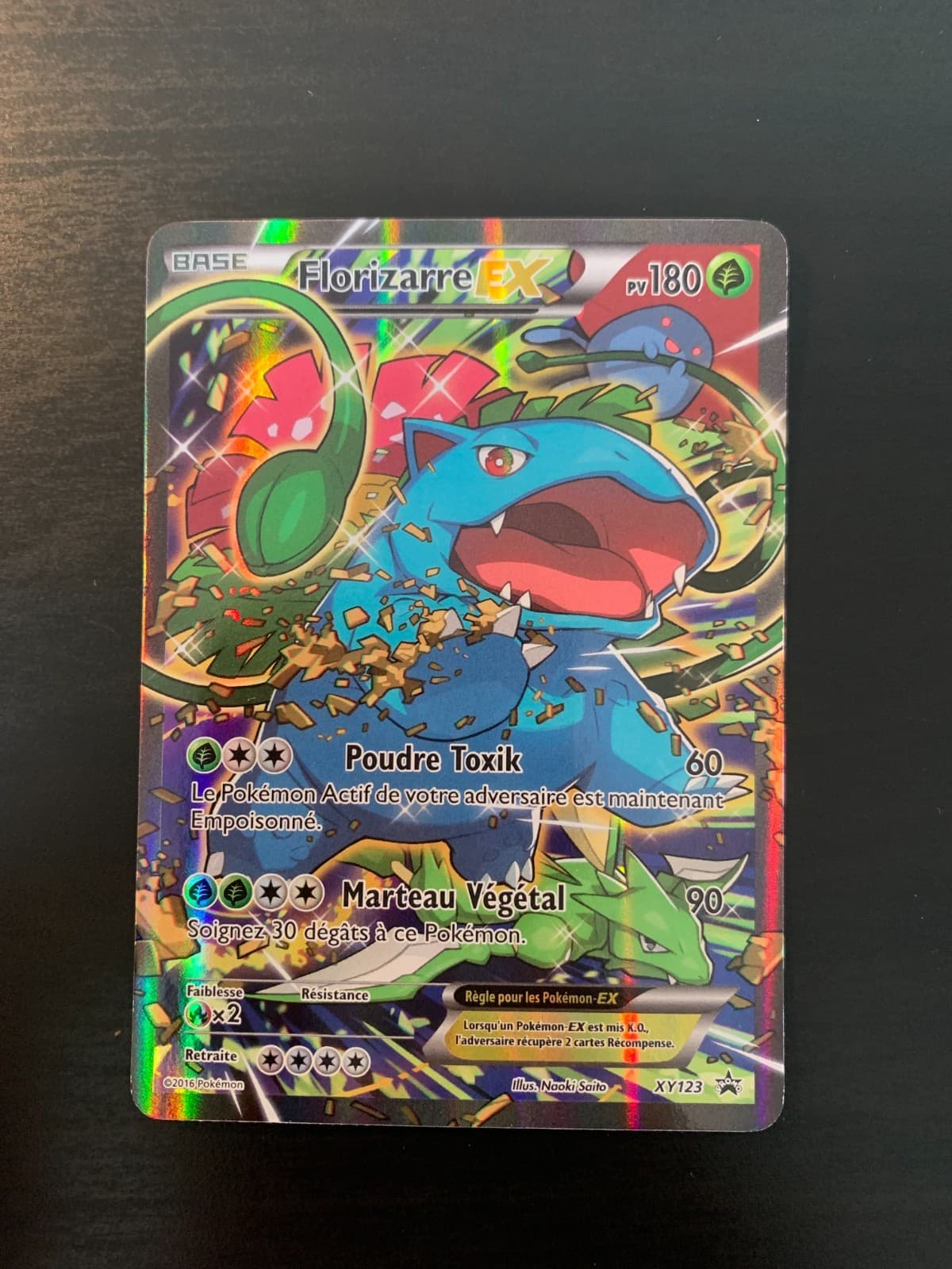 Carte Pokémon : Florizarre EX XY123 XY Promo Coffret Génération Bloc XY Français