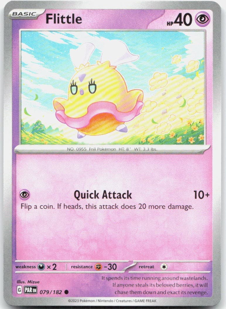 Flittle 079/182 SV04 Paradox Rift C NM Pokémon — English