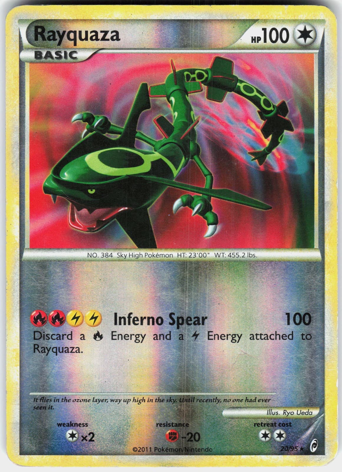 Rayquaza [Pokemon Call of Legends - 20/95] EN HP