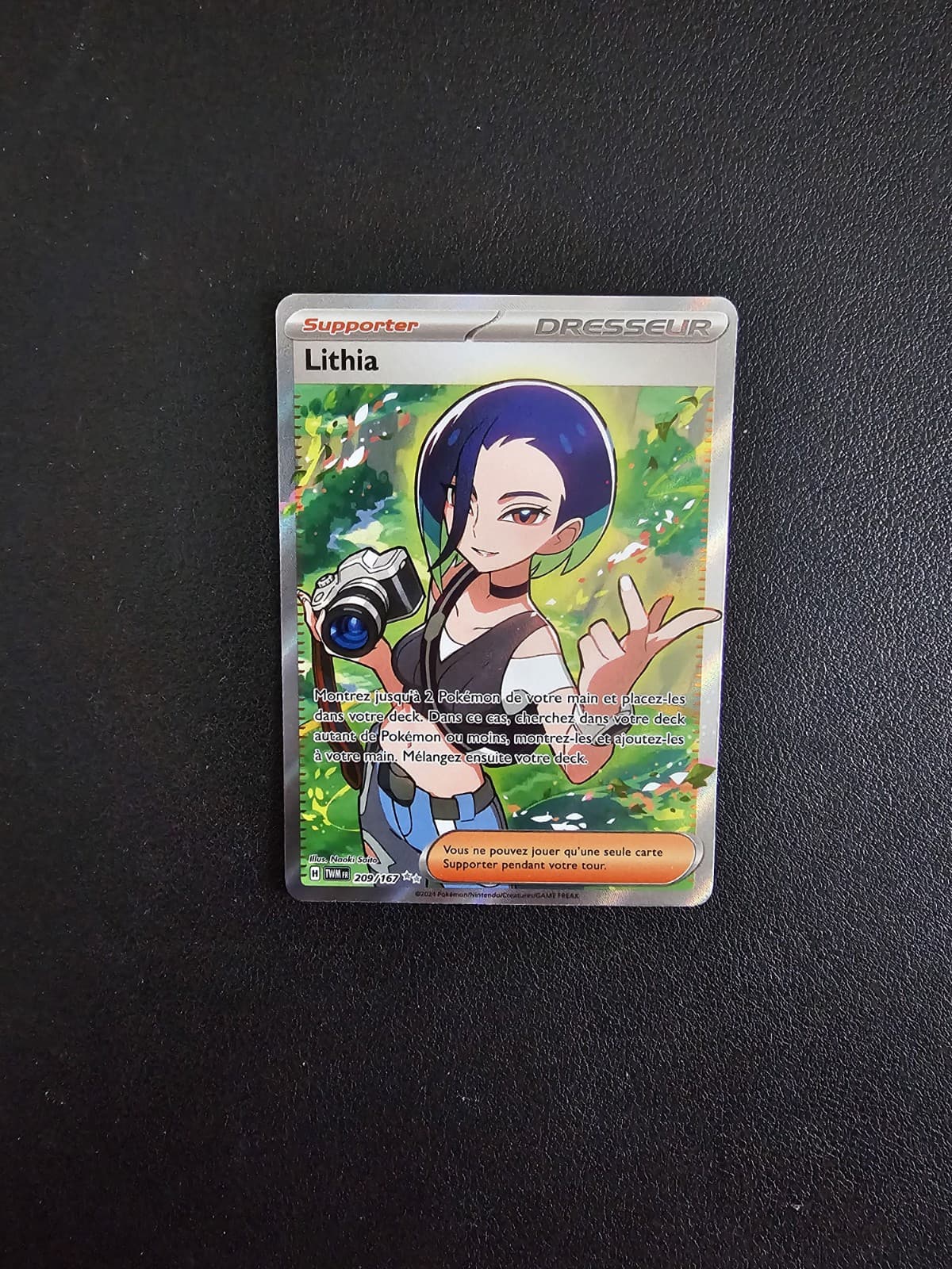 Carte Pokémon Lithia 209/167 TWM Mascarade Crépusculaire FR NEUF