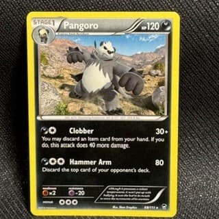 Pangoro 68/111 Rare Furious Fists Pokemon Lightly Played