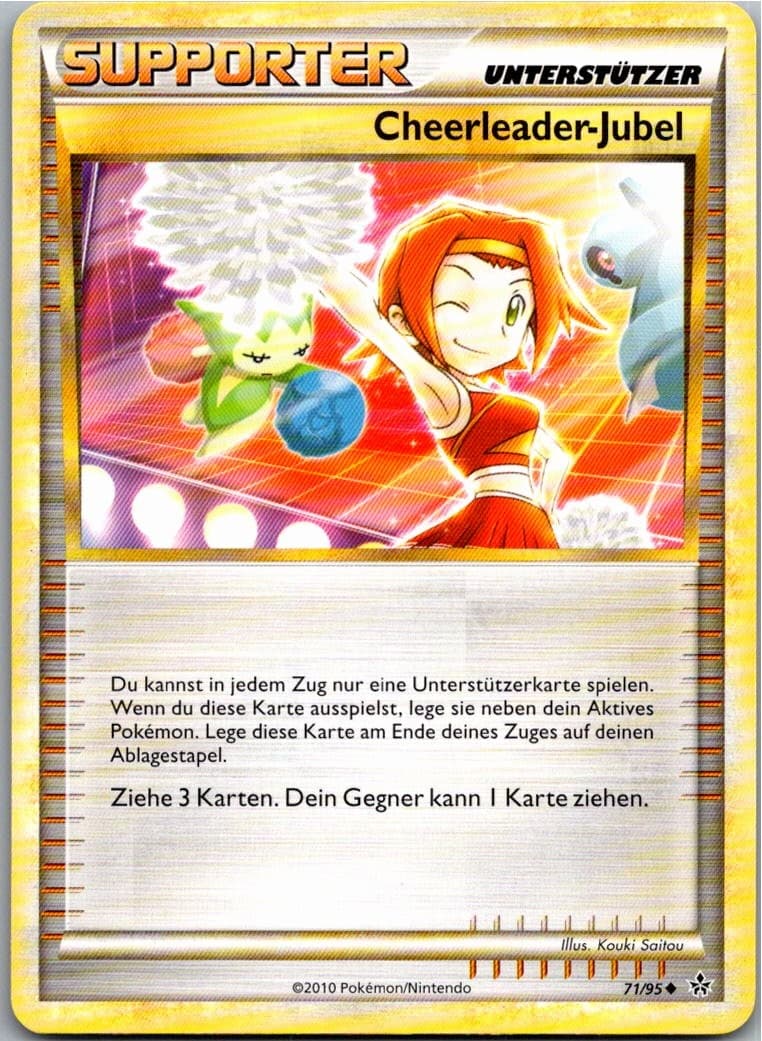 Pokémon Cheerleader-Jubel 71/95 - Entfesselt - Deutsch 2010