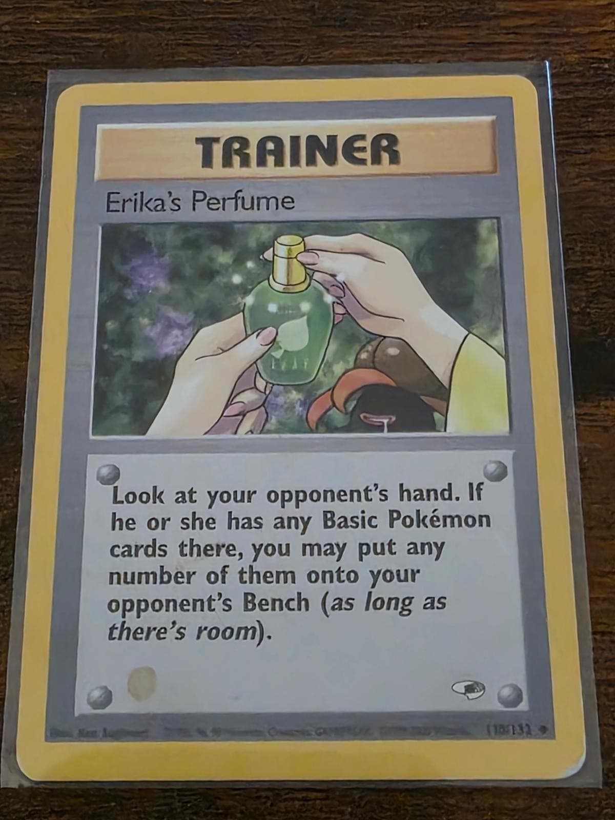 ERIKA'S PERFUME 110/132 Uncommon Gym Heroes Pokemon Unlimited Moderately Played