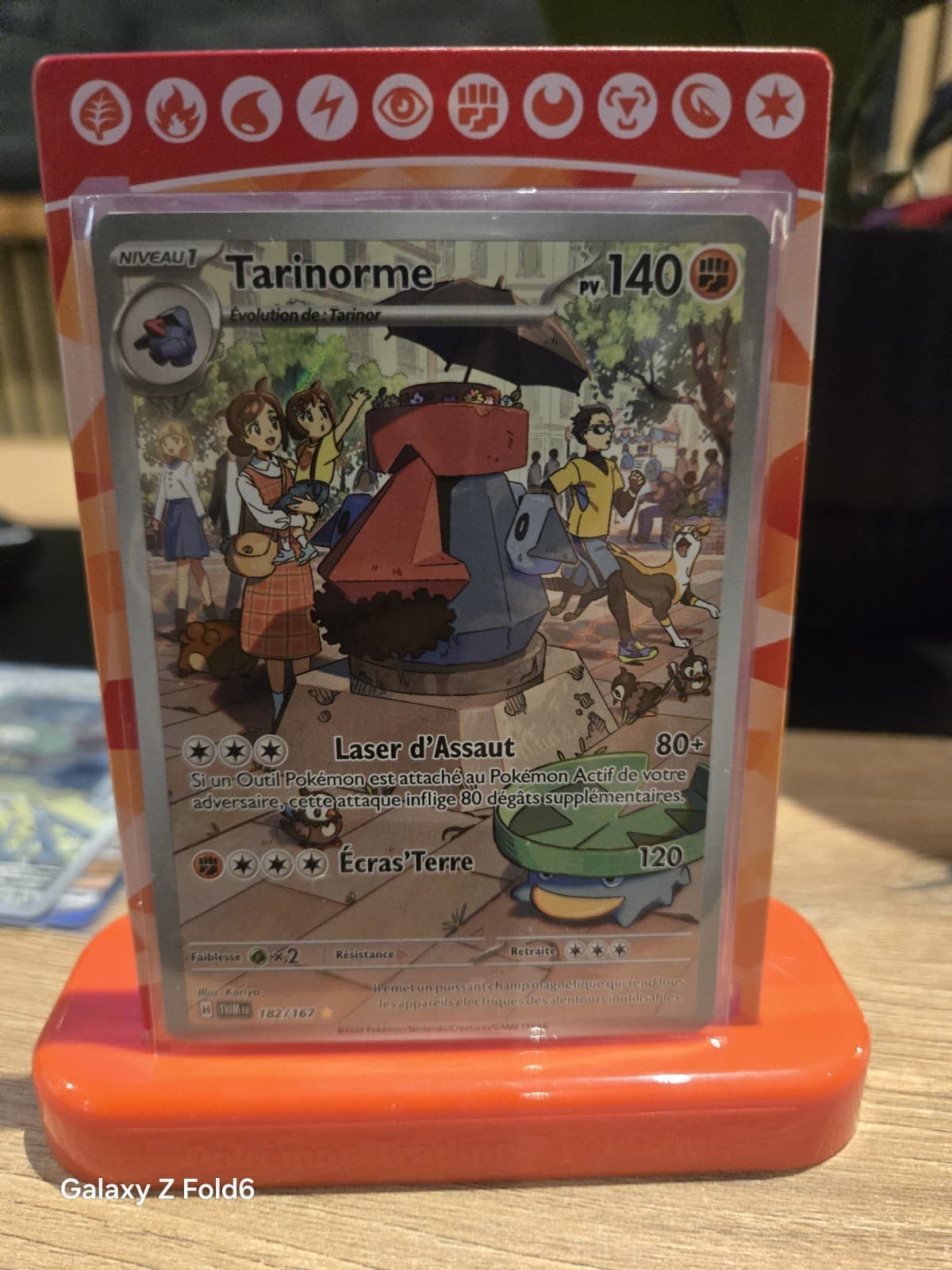 CARTE POKEMON TARINORME 182/167 🇫🇷 FR MASCARADE CRÉPUSCULAIRE