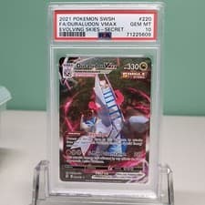 2021 Pokemon SWSH Evolving Skies #220 Duraludon VMAX Alt Art PSA 10 Gem Mint