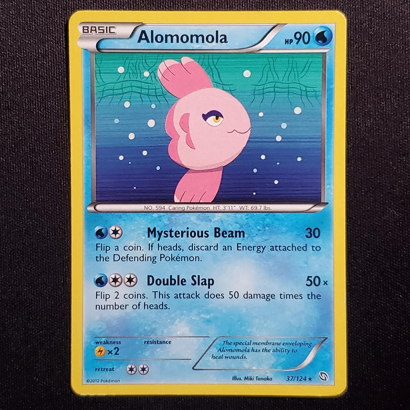 Alomomola 37/124 Rare Dragons Exalted Pokemon Moderately Played