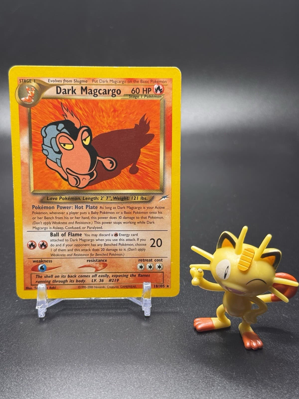 Dark Magcargo 18/105 Pokemon Neo Destiny Regular - MP