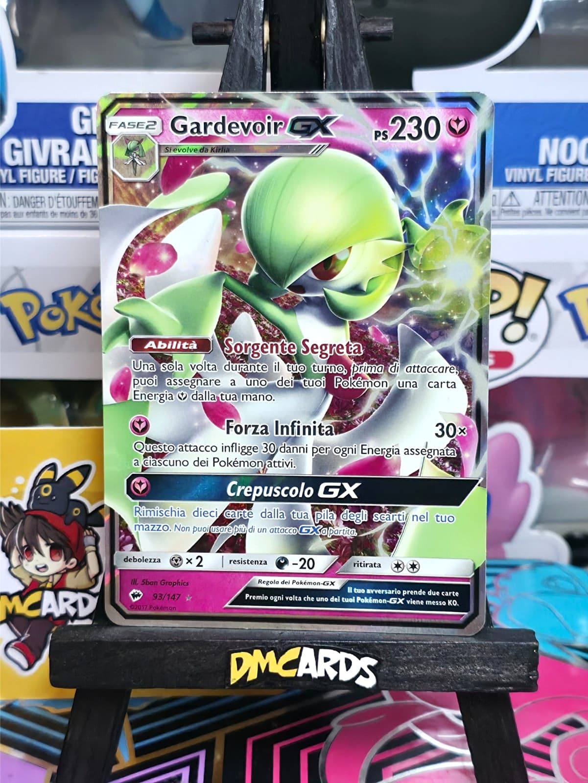 Pokemon Gardevoir Gx 93/147 | Ombre Infuocate BUS Italiano | Near Mint