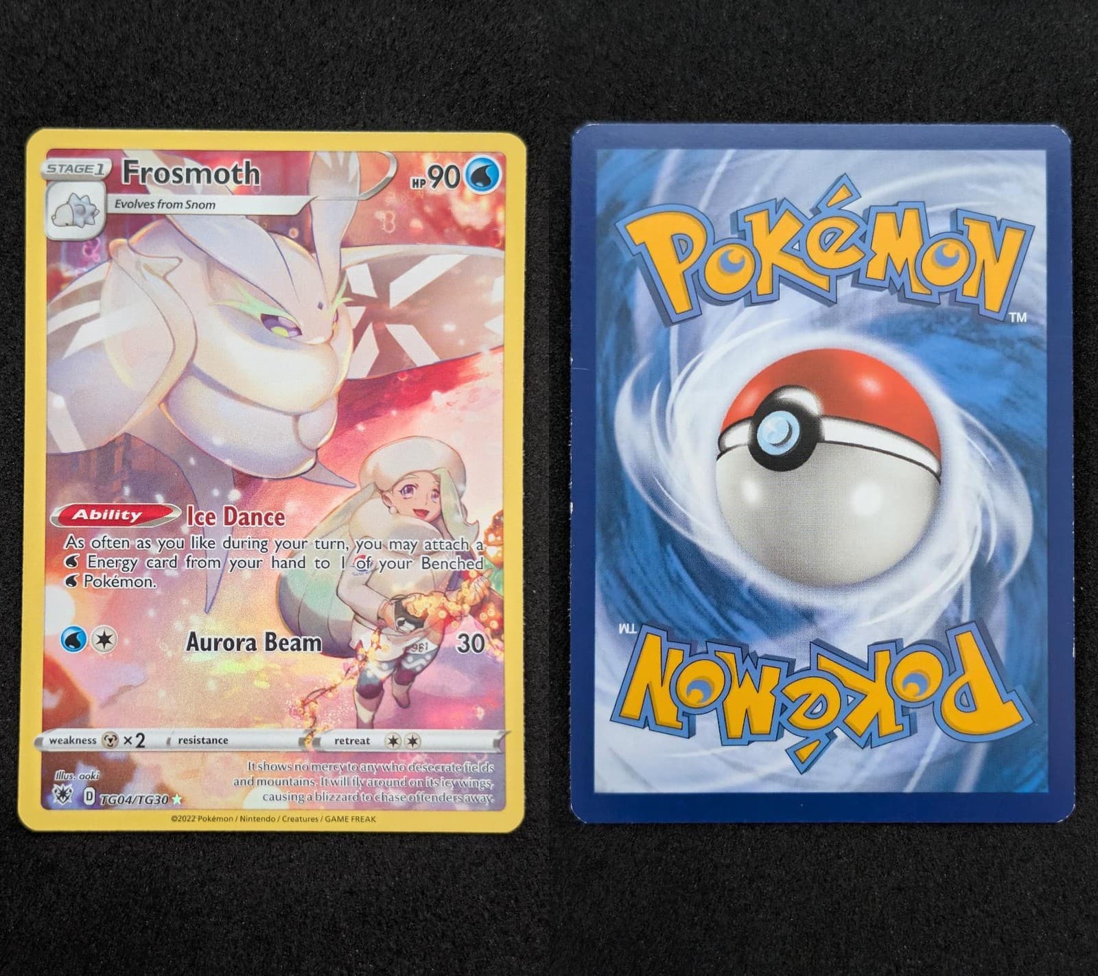 Frosmoth TG04/TG30 Holo Astral Radiance Trainer Gallery Pokemon LP