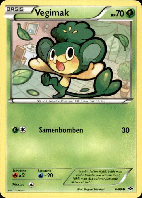Pokémon Vegimak Next Destinies #6 EX (B6515)