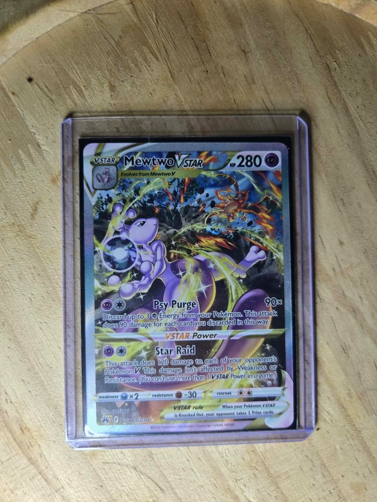 Mewtwo VSTAR GG44/GG70 SWSH: Crown Zenith: Galarian Gallery Holo