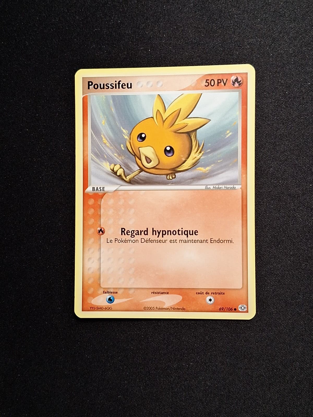 EXC NM Poussifeu 69/106 EX Emeraude Carte Pokemon FR