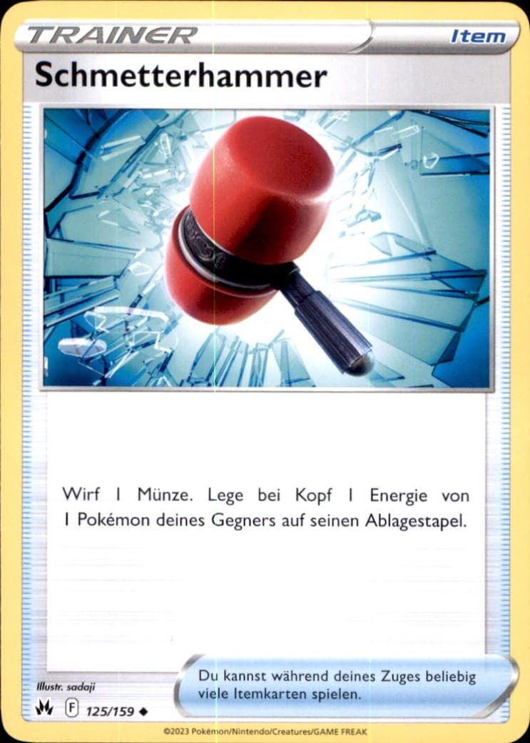 Pokemon 125/159 - Schmetterhammer - Uncommon - SWSH12.5 Zenit der Könige