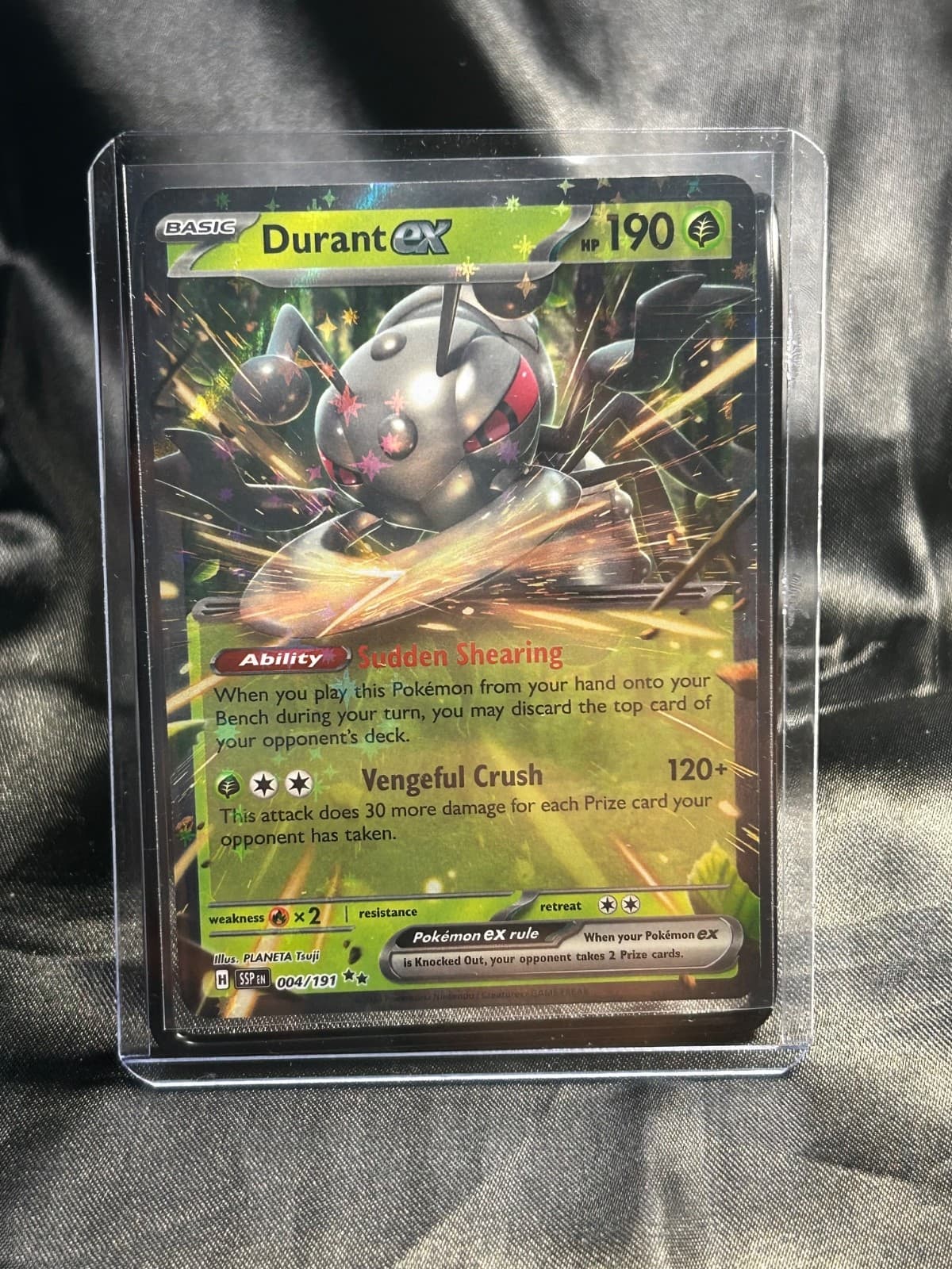 Durant Ex #4 Pokemon Surging Sparks