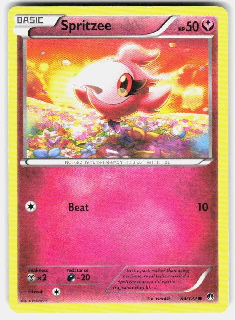 Pokemon Spritzee XY - BREAKpoint #84/122 LP