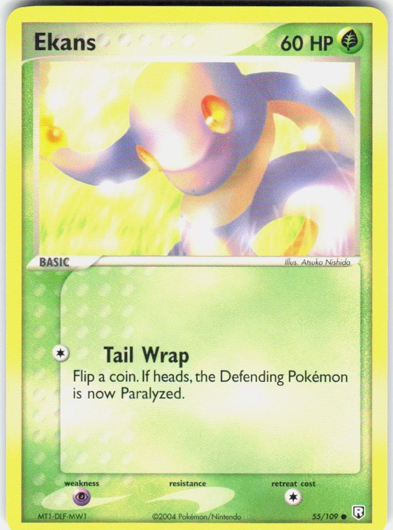 Ekans 55/109 Common Team Rocket Returns Pokemon Near Mint
