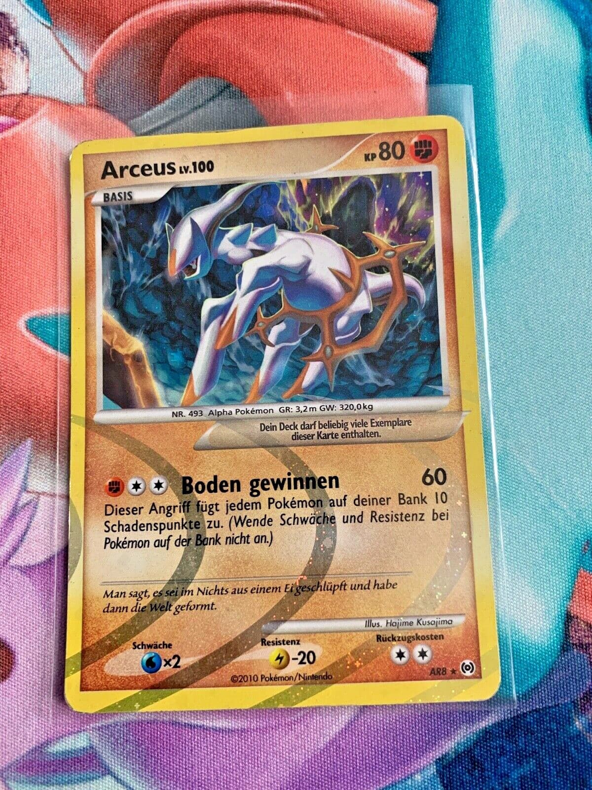 Arceus AR8 - Holo - Deutsch - Platin Arceus - Pokemon Booster/Box