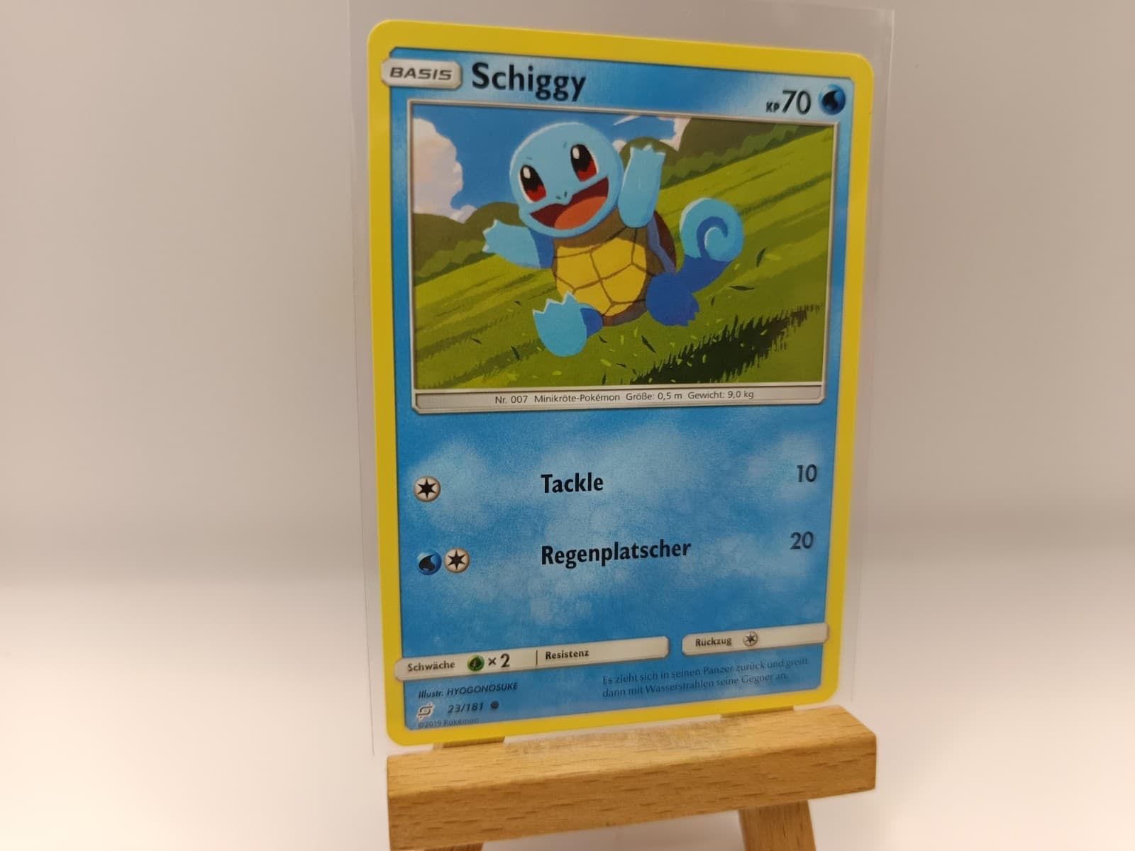 POKEMON Teams sind Trumpf Schiggy 23/181 Non-Holo deutsch