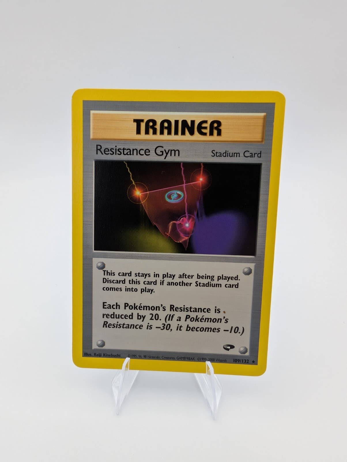 Resistance Gym 109/132 Gym Challenge Pokemon TCG Regular Near Mint