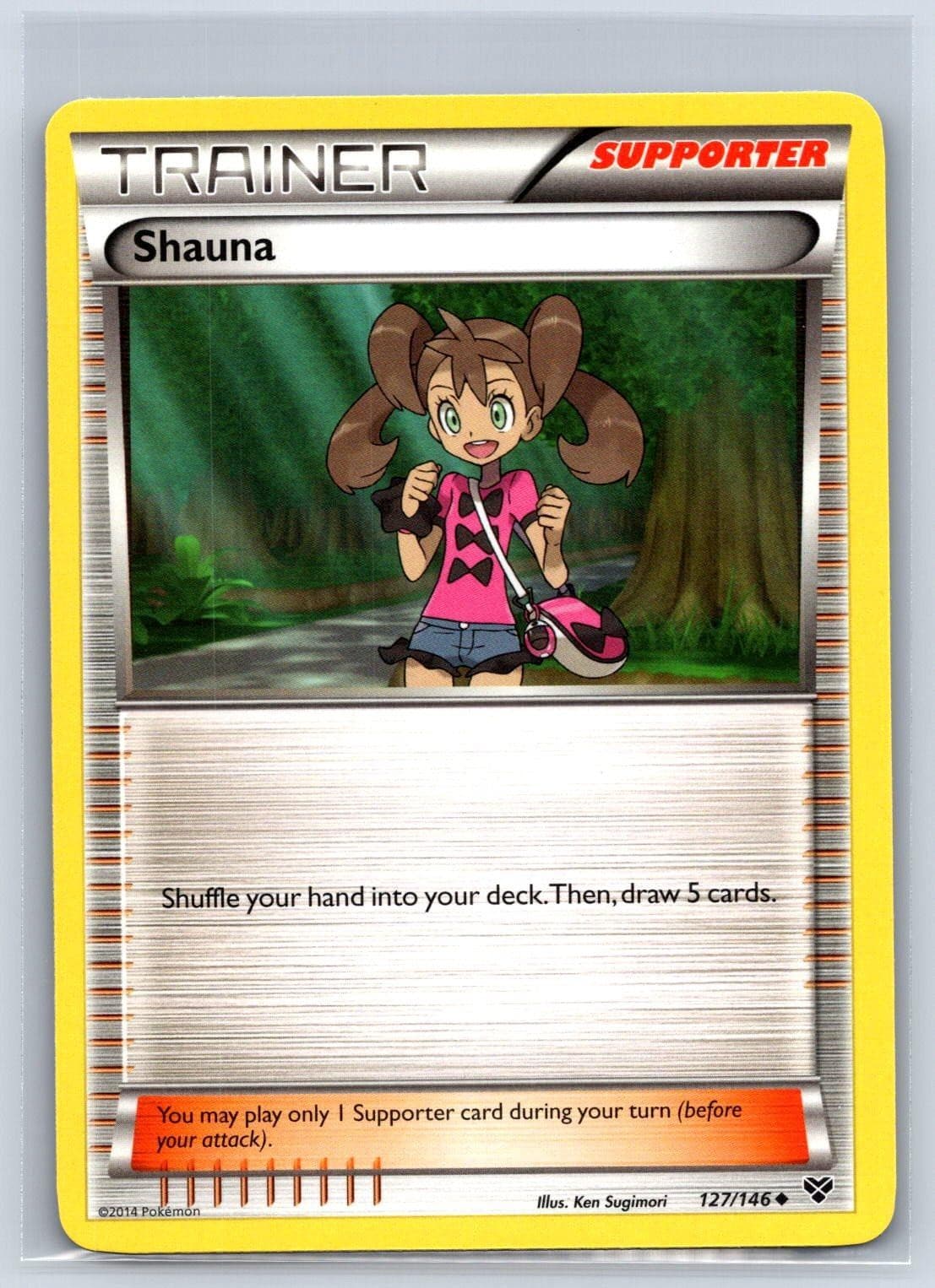 Shauna 127/146 Uncommon XY Base Set Pokemon Near Mint