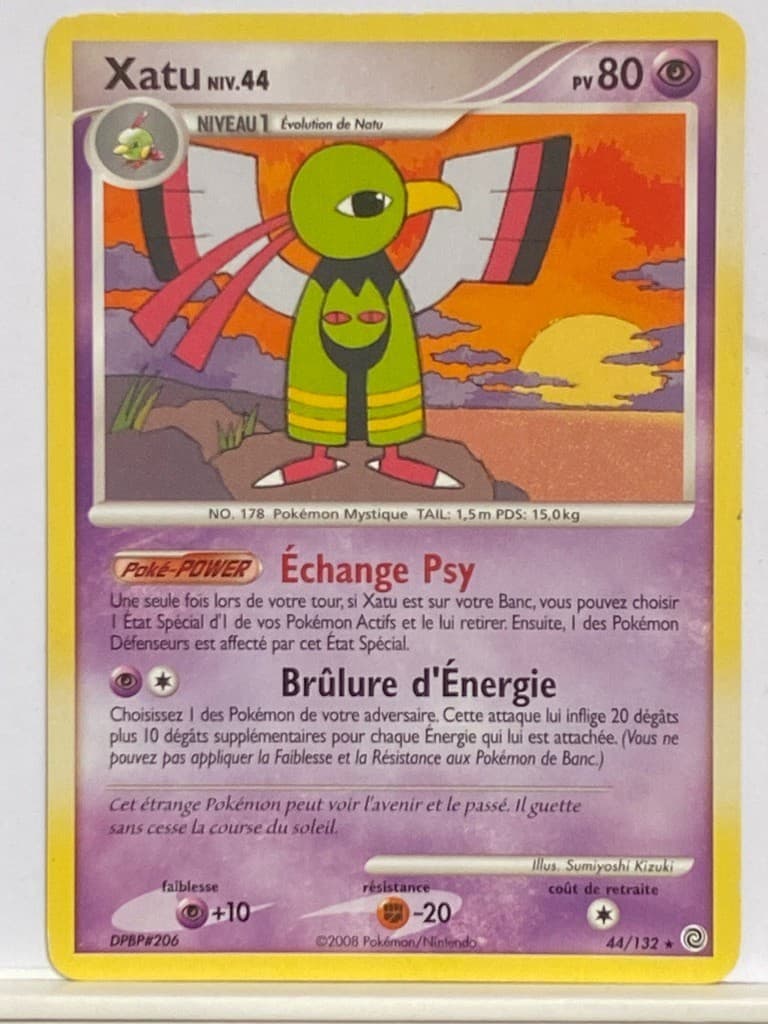 Xatu 44/132 D&P Merveilles Secrètes carte Pokemon FR
