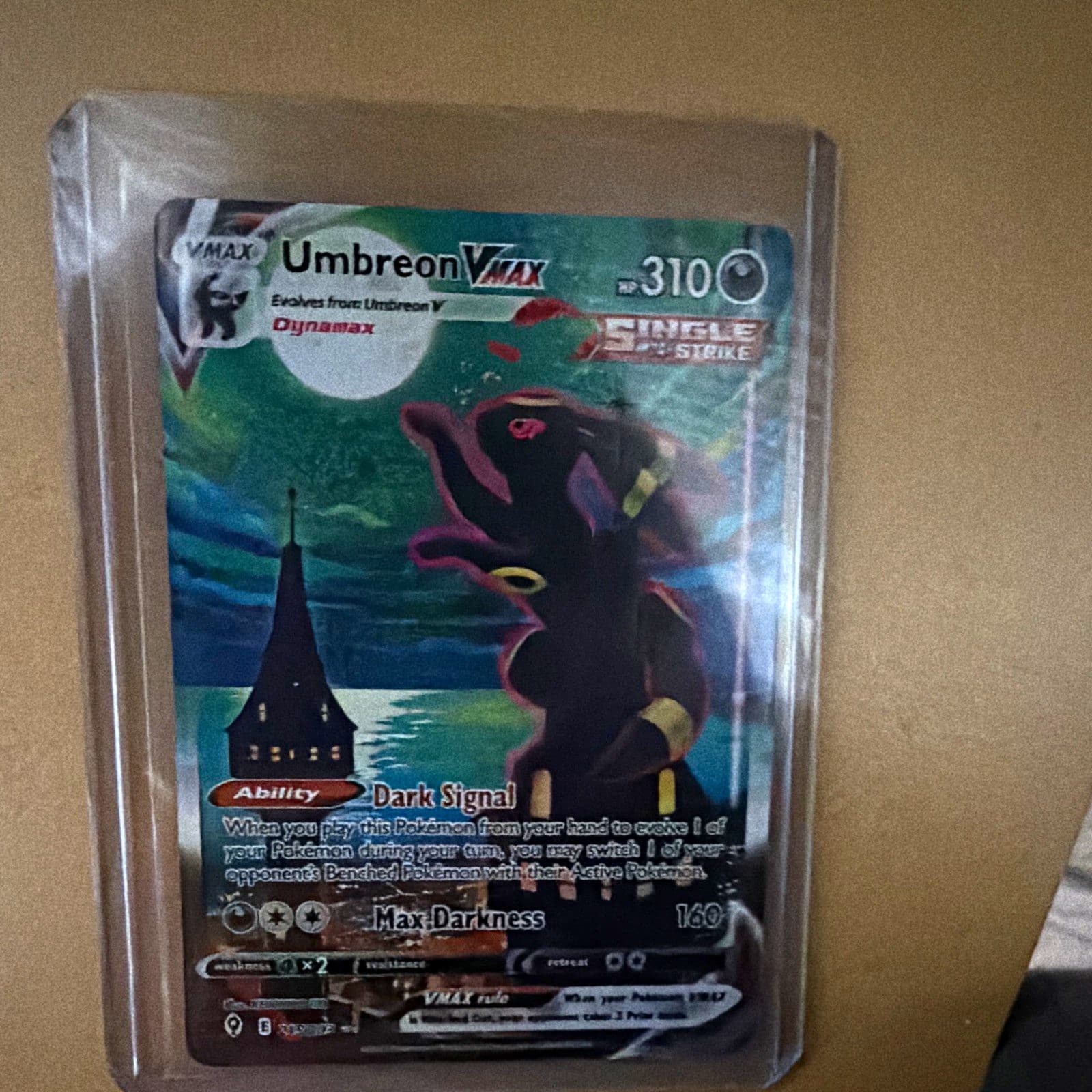 Umbreon VMAX 215/203 Evolving Skies Secret Rare Holo Alt Art Full Art