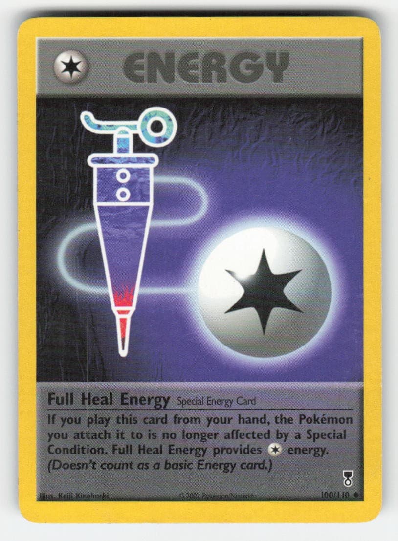 Pokemon FULL HEAL ENERGY 100 Legendary Collection MP