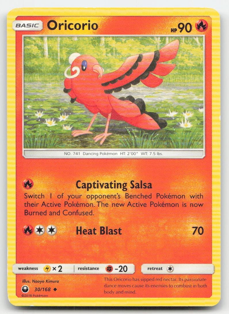 Oricorio (30) 30/168 SM - Celestial Storm Pokemon TCG MP