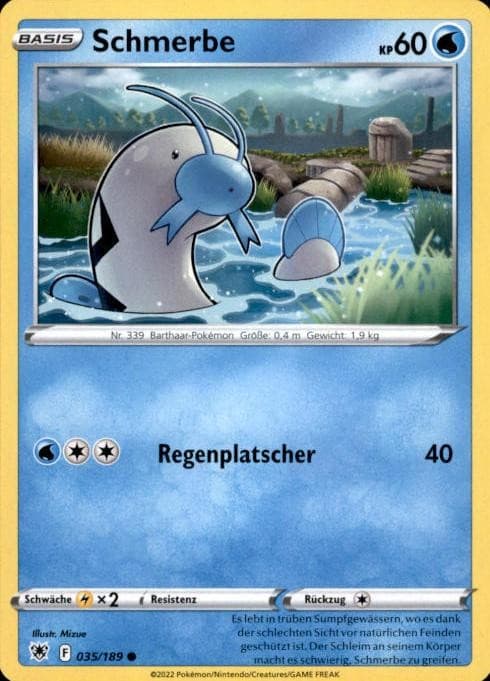Pokémon Schmerbe Astral Radiance #35 (6616)