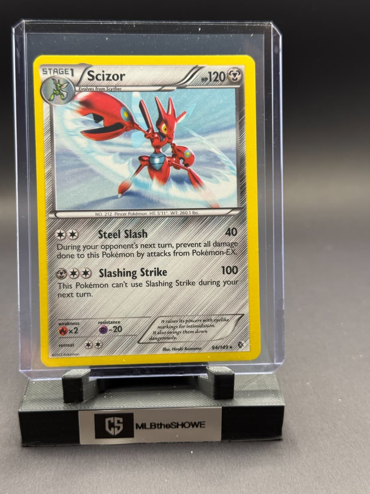 Scizor Pokemon Boundaries Crossed 94 Lightly Played