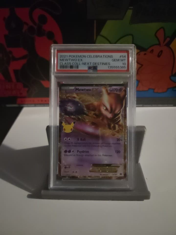 2021 - POKEMON CELEBRATIONS - #54 - MEWTWO EX - PSA 10 (GEM MINT) Next Destinies