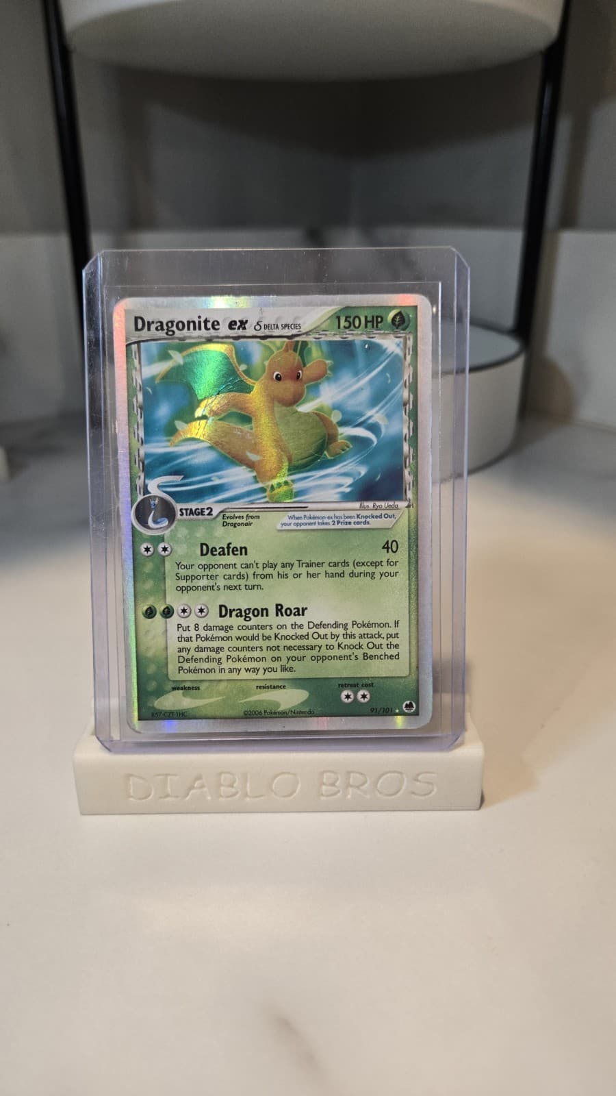 Pokemon Dragonite ex Delta Species 91/101 Holo Ultra Rare EX Dragon Frontiers