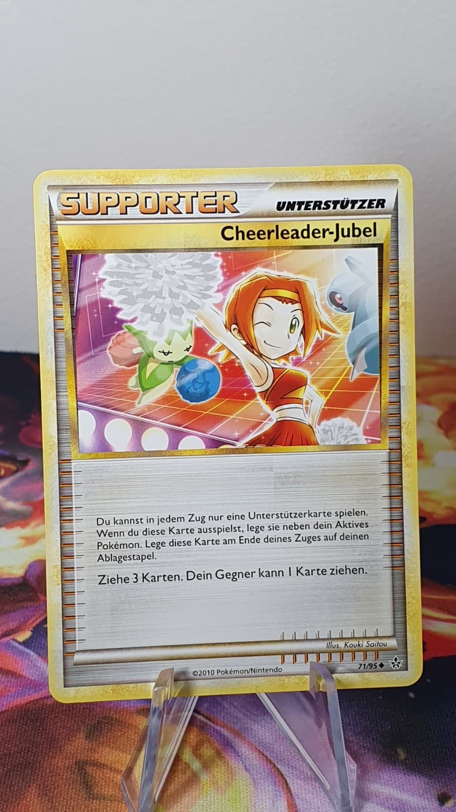 Pokemon Cheerleader-Jubel 71/95 HG&SS Entfesselt Uncommon DE NM-Mint