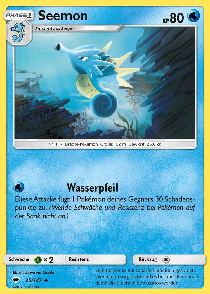 30/147 Seemon - Sonne und Mond - Nacht in Flammen