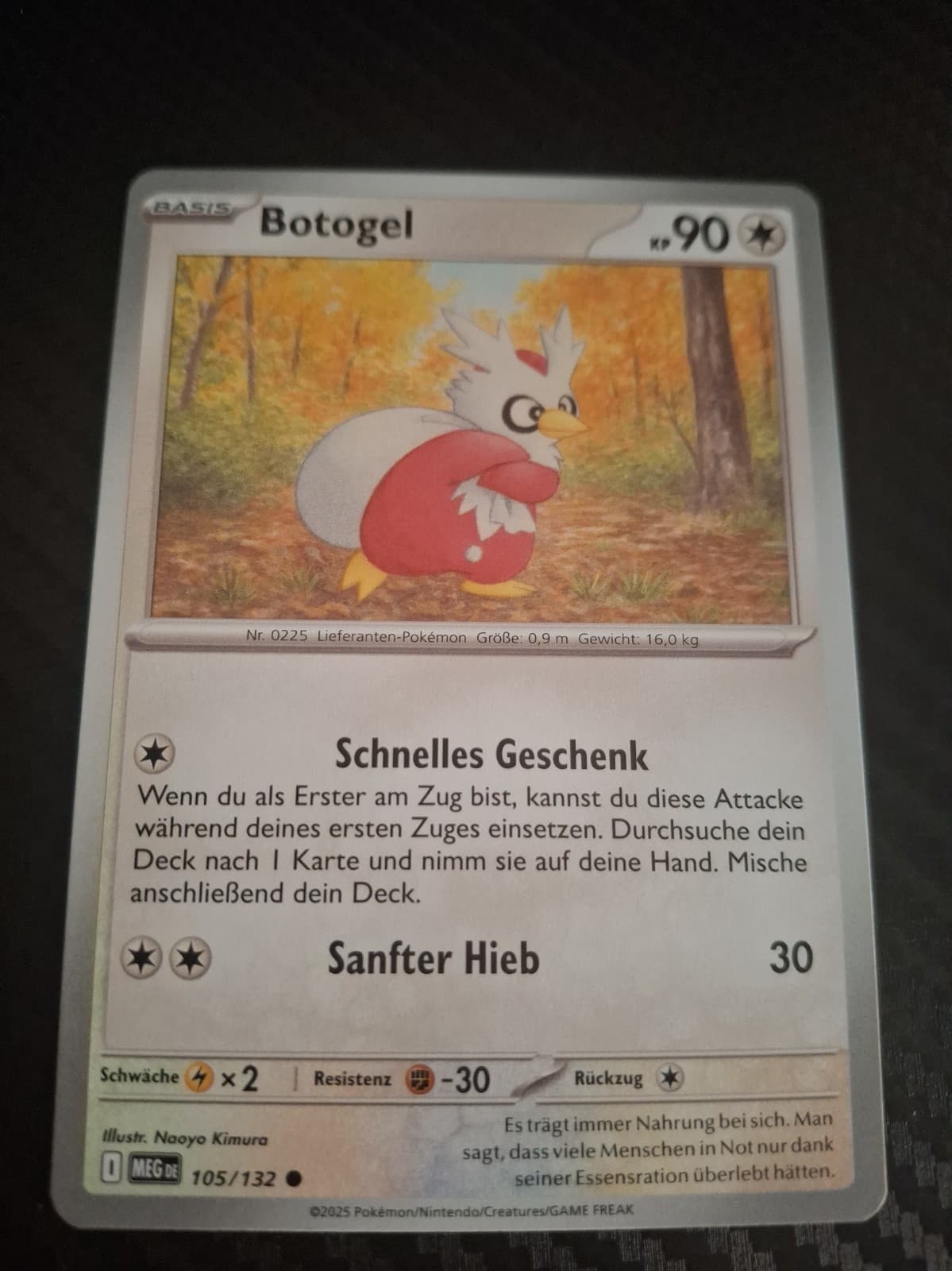 Botogel Pokemon Karte Mega Entwicklung (105/132)