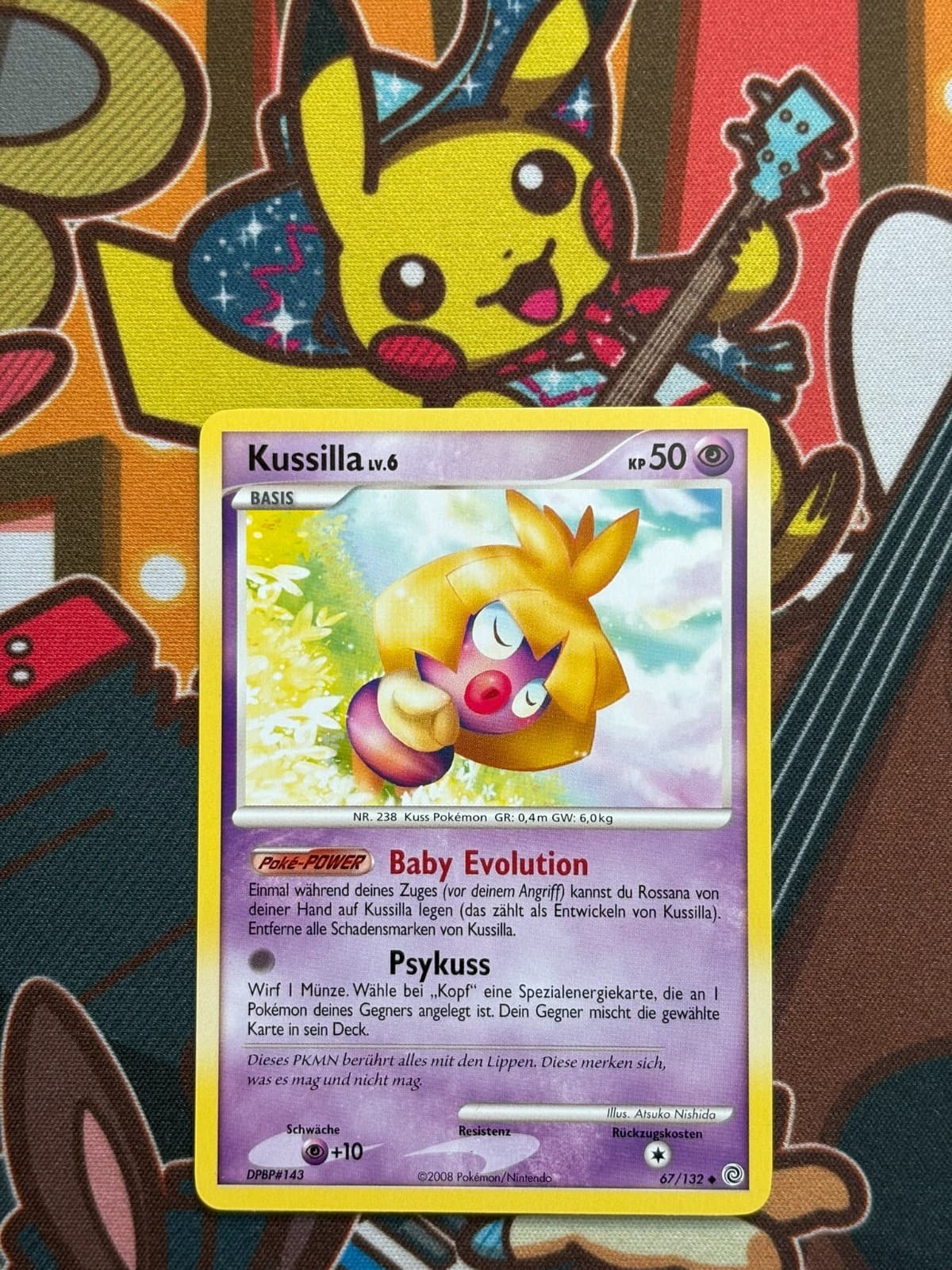 Kussilla 67/132 Rätselhafte Wunder deutsch Pokemon Karten NM