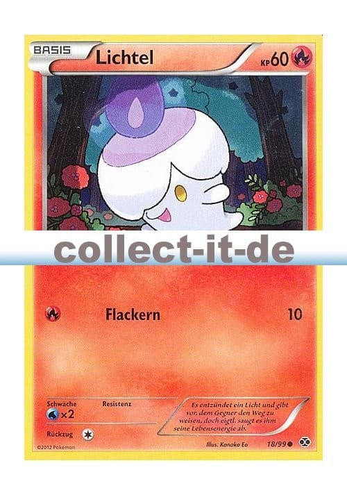Pokemon Schwarz&Weiss - Kommende Schicksale 18/99 - Lichtel Deutsch