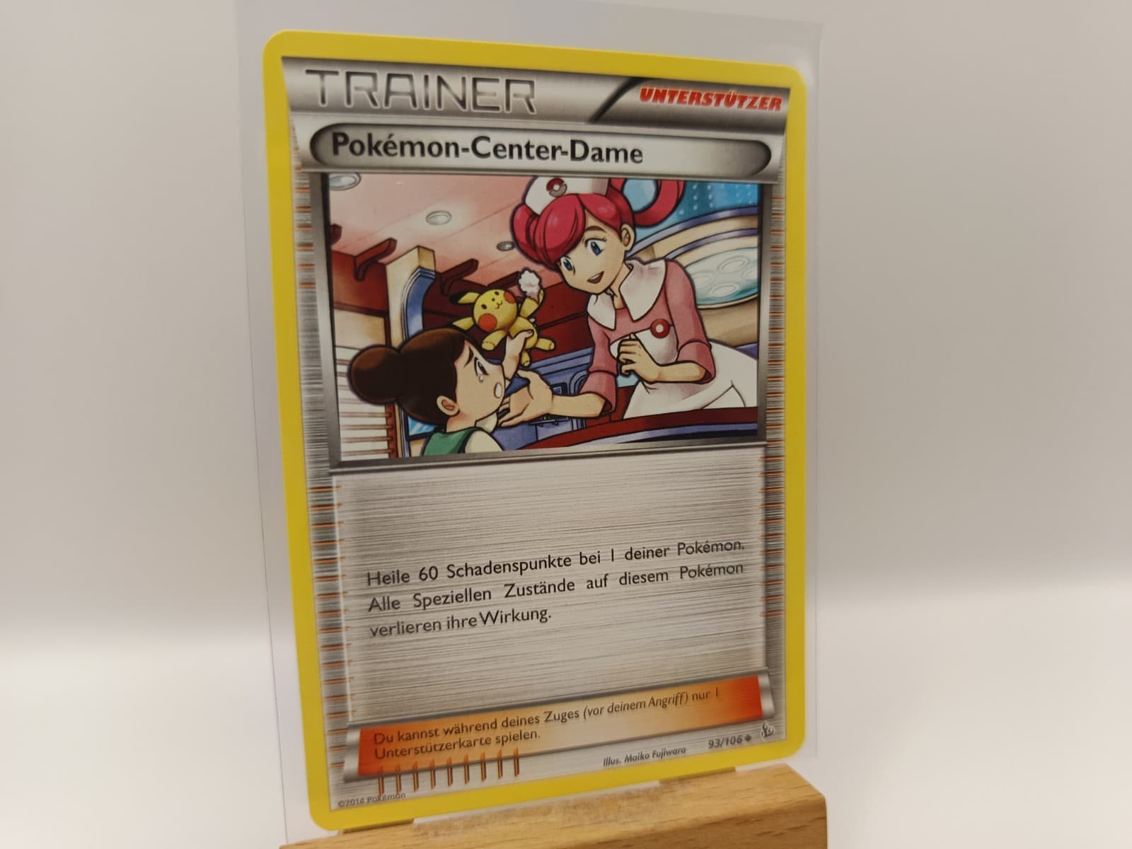 Pokemon Pokemon Center Dame 68/83 Generationen Deutsch Karte