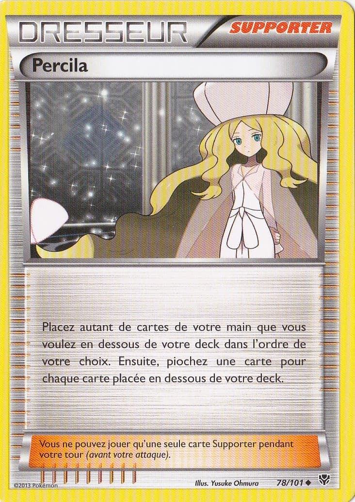 Percila - N&B:Explosion Plasma - 78/101-Carte Pokemon Française