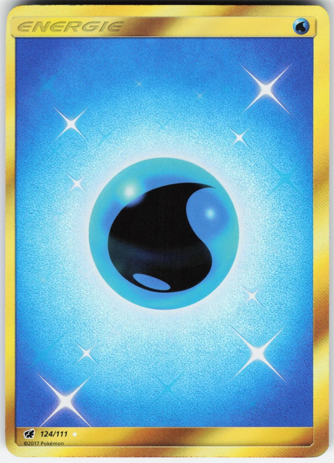 Wasser-Energie 124/Aufziehen der Sturmröte Pokemon Card NM