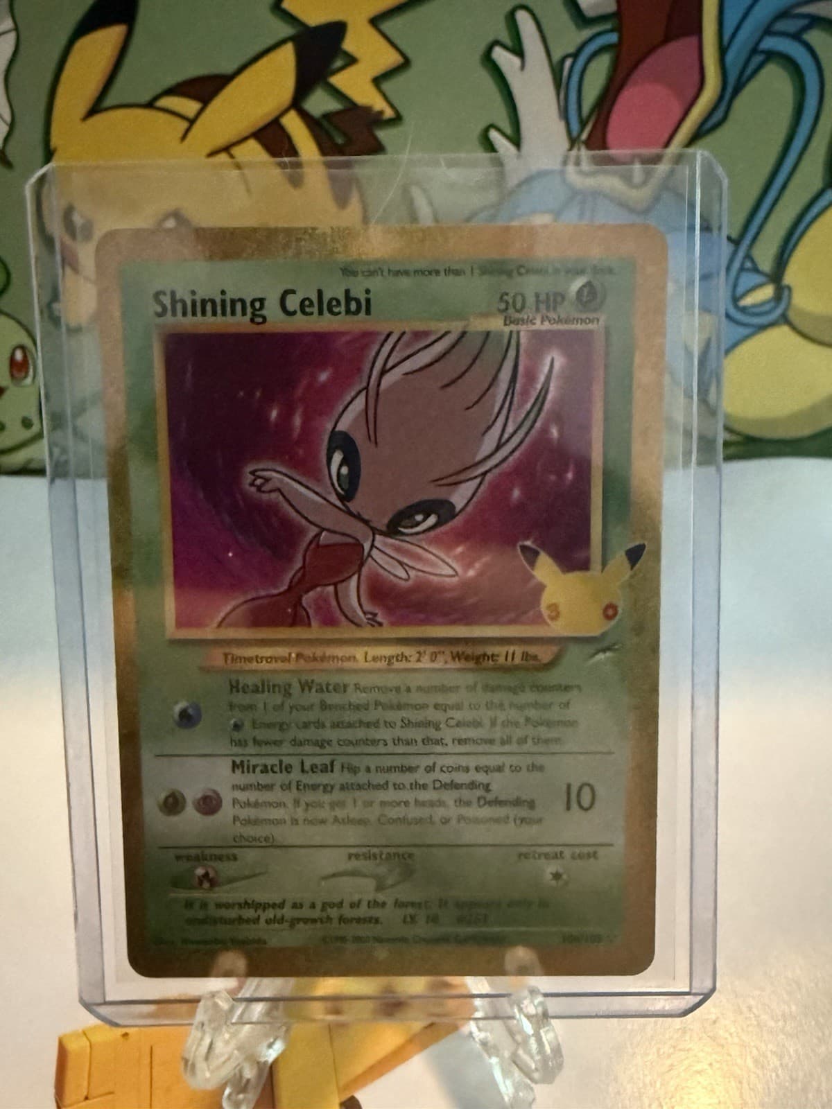 Pokemon Shining Celebi 106/105 30th Celebrations Classic Collection