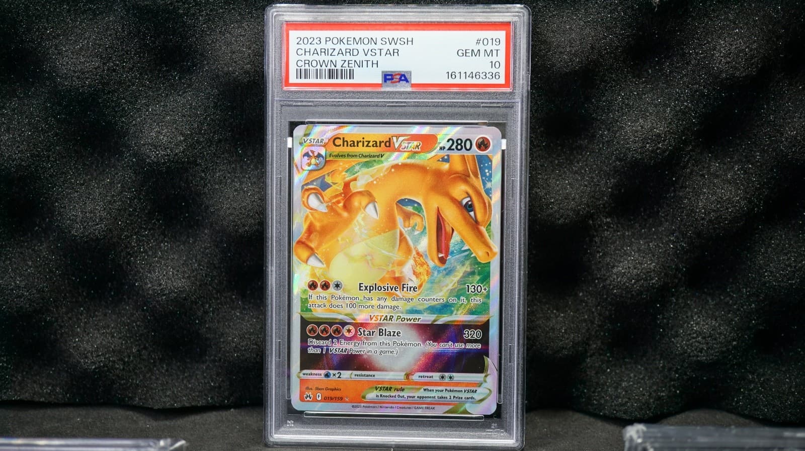 2023 Pokemon Charizard VSTAR #19 PSA 10 Crown Zenith Rare Holo VSTAR GEM MINT