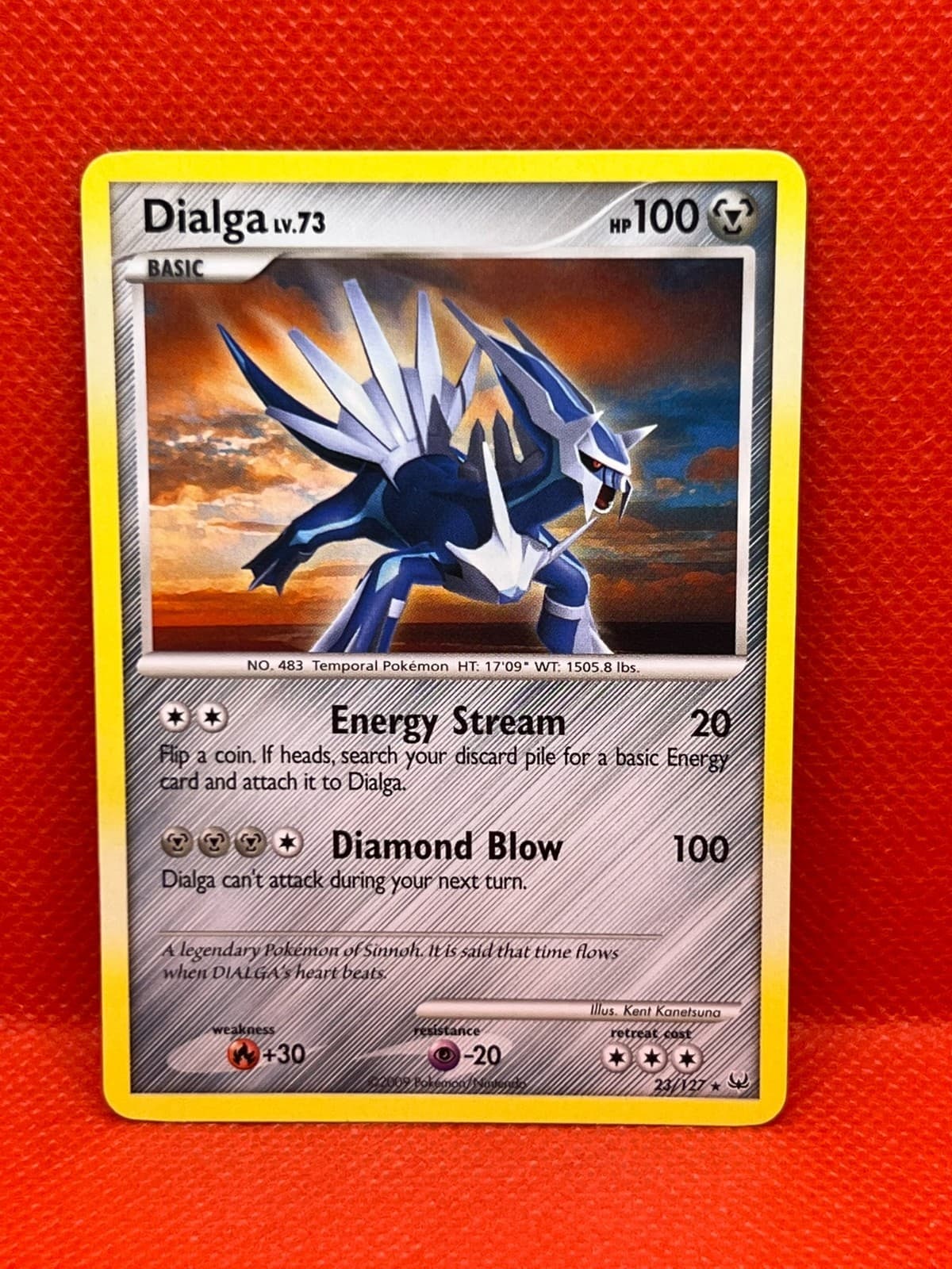 Pokémon Tcg Dialga 23/127 Platinum Non Holo