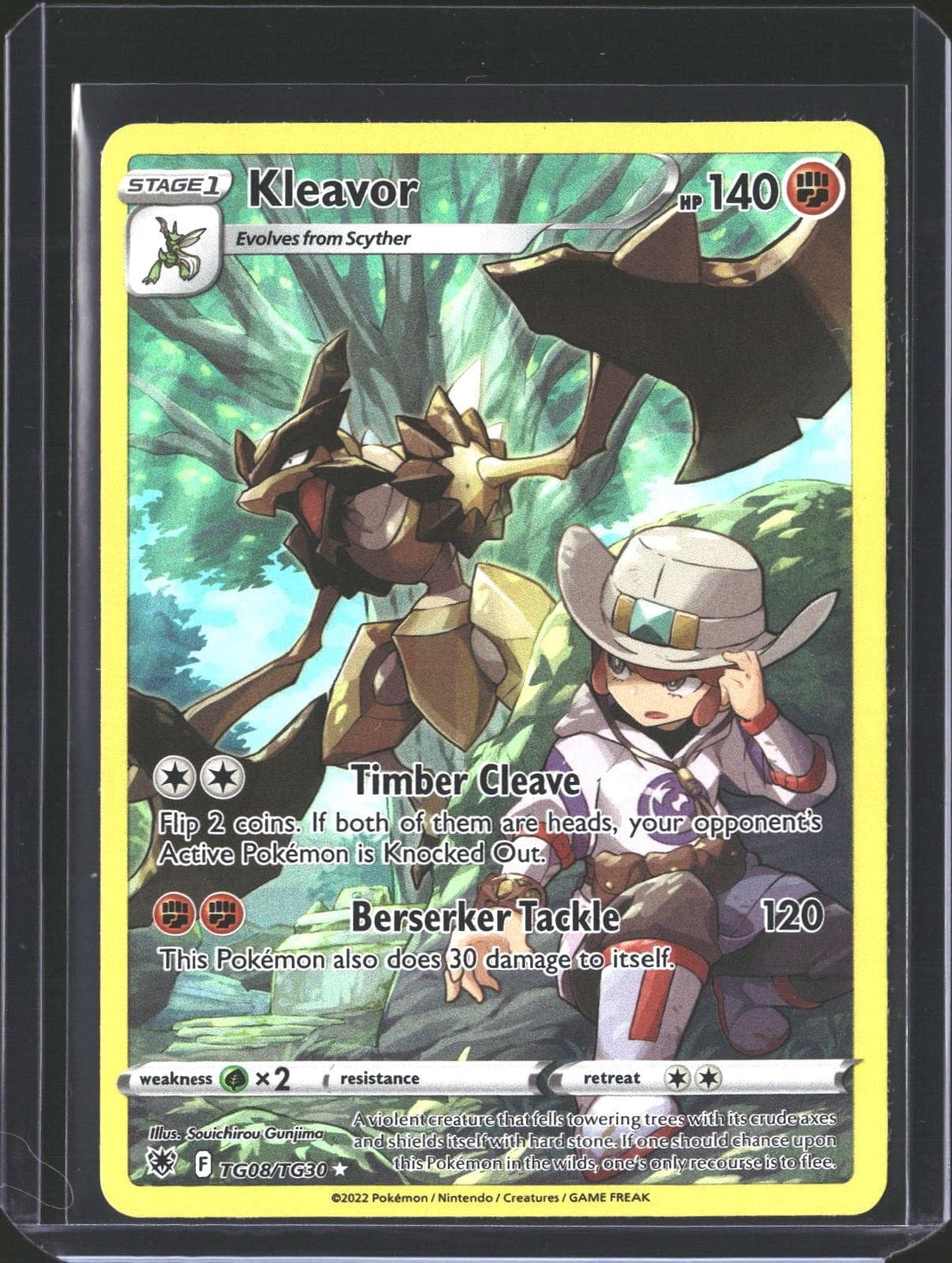 Kleavor TG08/TG30 Holo Astral Radiance Trainer Gallery Pokemon NM/M