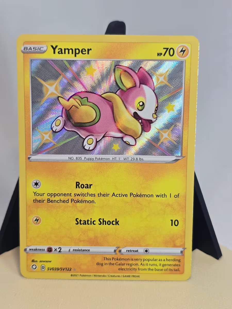 Pokemon TCG Yamper SV039/SV122 Shining Fates: Shiny Vault