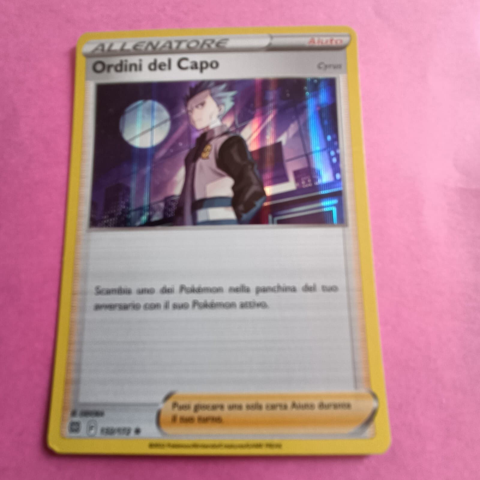 Pokemon Spada e scudo astri lucenti 132/172 Ordini del capo rara Holo - IT MINT