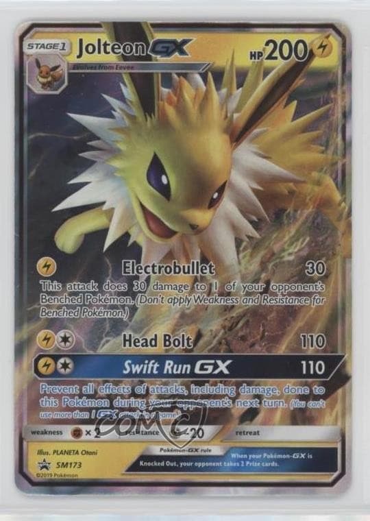 Jolteon GX Pokemon Sun & Moon Black Star Promo #SM173