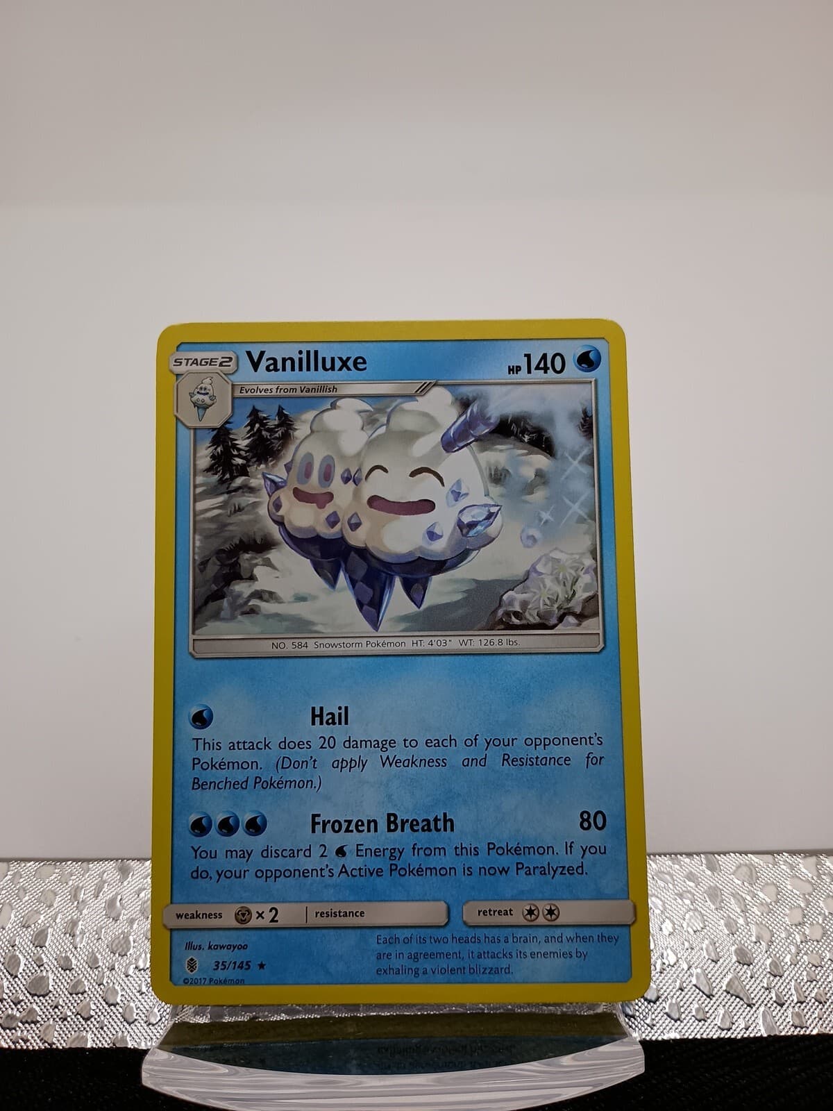 Pokemon Vanilluxe - 35/145 - Rare NM-Mint Guardians Rising