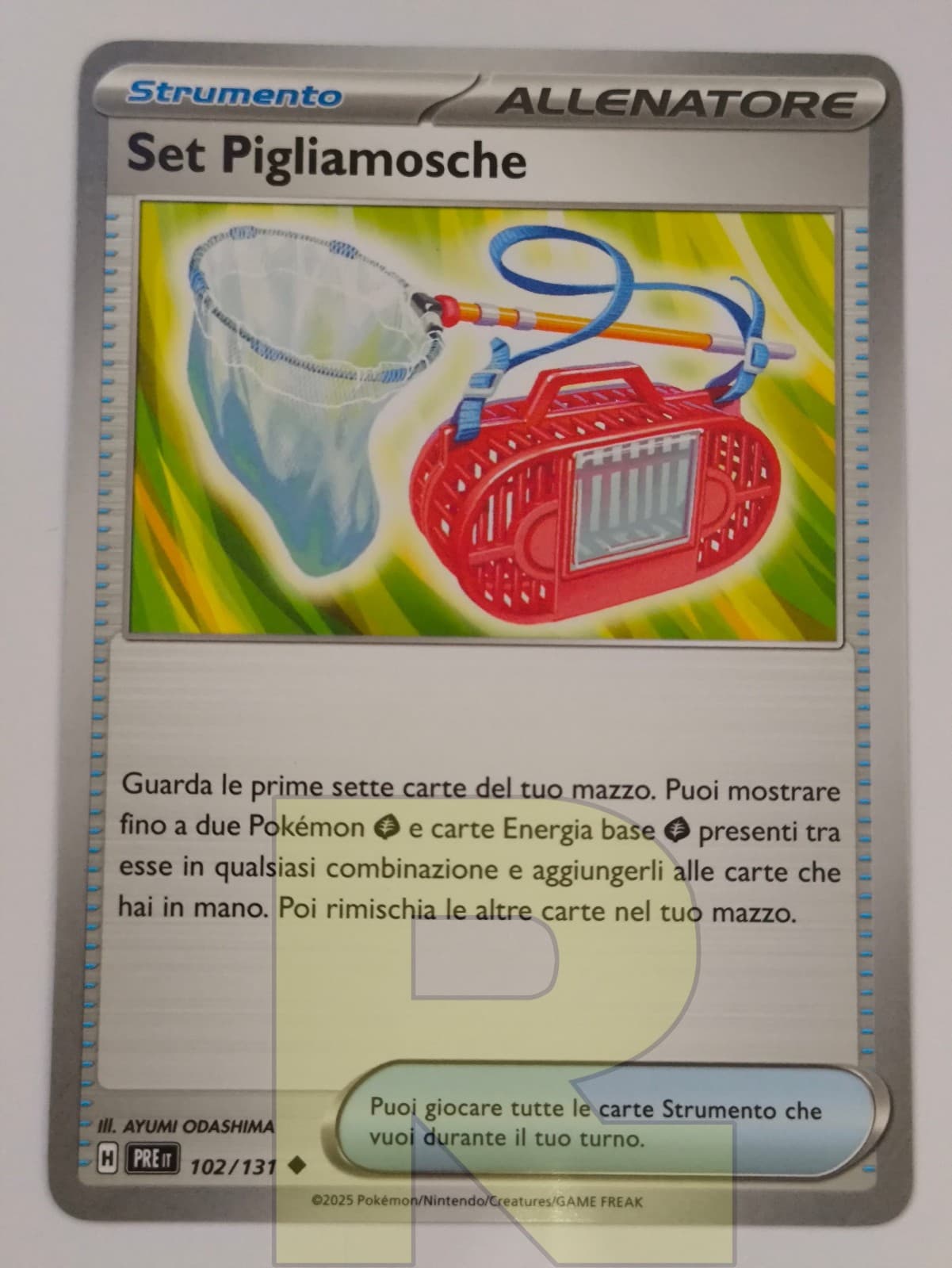 Set Pigliamosche ® Evoluzioni Prismatiche PRE 102/131 ® Non Comune ® Italiano
