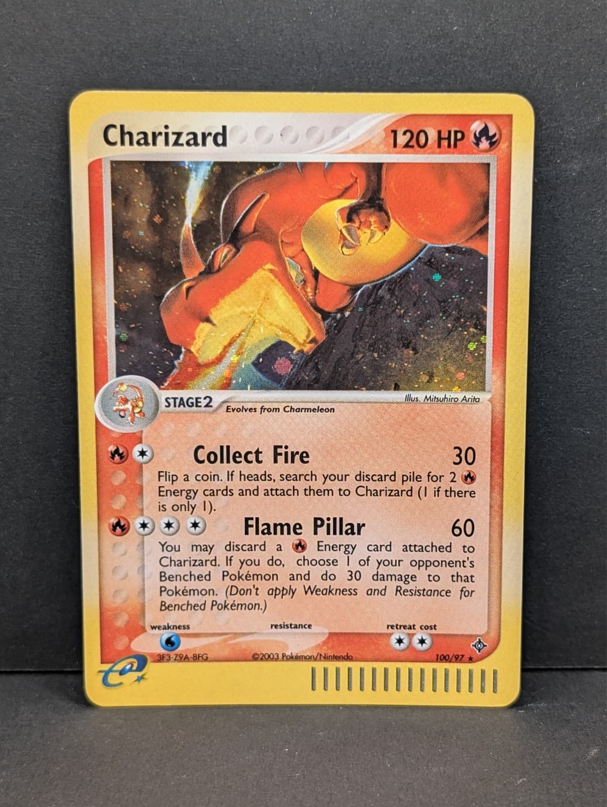 Charizard 100/97 Dragon Holo Ultra Secret Rare Pokemon TCG Nintendo vintage NM